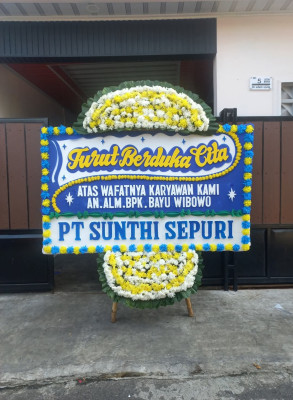 Papan Bunga Duka di Mekartanjung